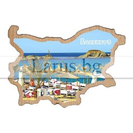 Магнитен сувенир Лозенец фотокарта 12-mdLO-0010