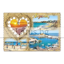 Магнитен сувенир Лозенец - Сувенири от България