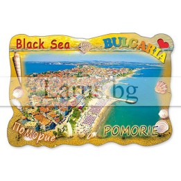 Магнитен сувенир Поморие MDF 12-mdPO-0013