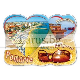 Магнитен сувенир Поморие MDF 12-mdPO-0014