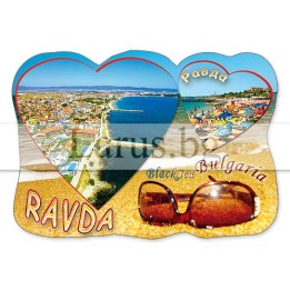 Магнитен сувенир Равда MDF 12-mdRA-0008