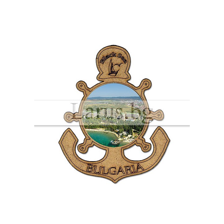 Магнитен сувенир Равда MDF 12-mdRA-0011