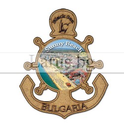 Магнитен сувенир Слънчев Бряг MDF 12-mdSB-0024
