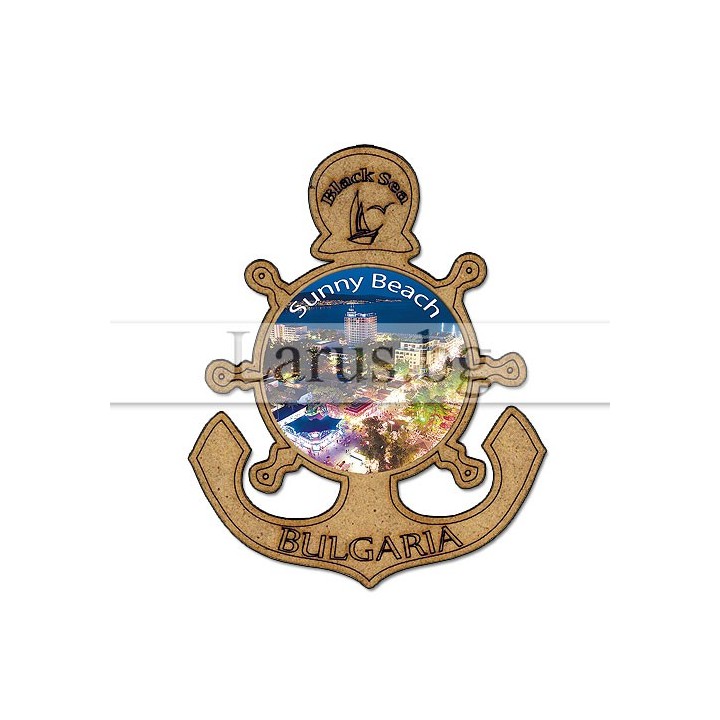 Магнитен сувенир Слънчев Бряг MDF 12-mdSB-0025