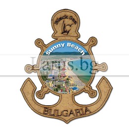 Магнитен сувенир Слънчев Бряг MDF 12-mdSB-0026