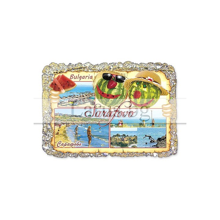 Магнитен сувенир Сарафово MDF 12-mdSF-0001