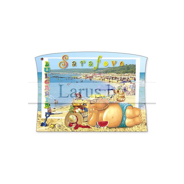 Магнитен сувенир Сарафово MDF 12-mdSF-0004