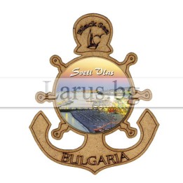 Магнитен сувенир Св. Влас MDF 12-mdVL-0009