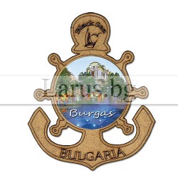 Магнитен сувенир Бургас MDF 12-mdBS-0027