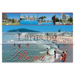 Пощенска картичка Албена 1-AL-0042