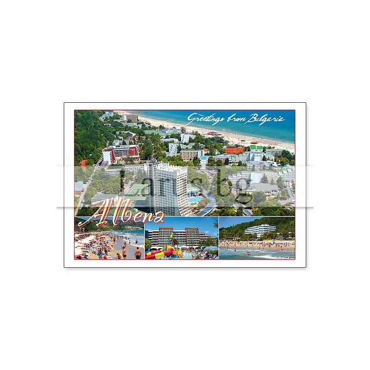 Пощенска картичка Албена 1-AL-0052