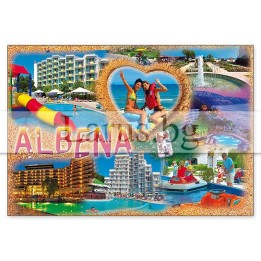 Пощенска картичка Албена 1-AL-0058