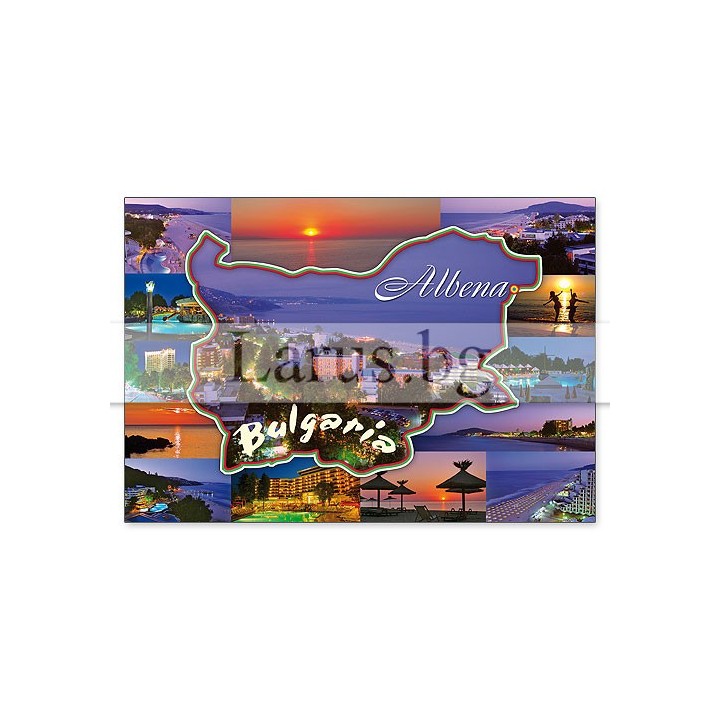 Пощенска картичка Албена - Летни спомени от България