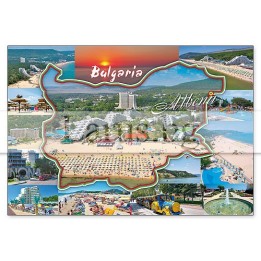 Пощенска картичка Албена 1-AL-0067