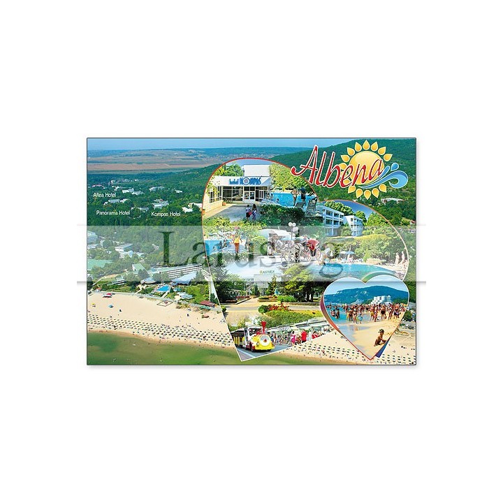 Пощенска картичка Албена 1-AL-0090