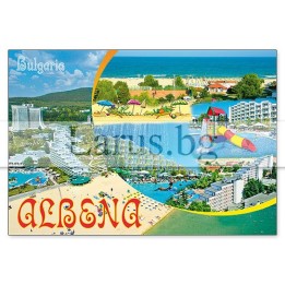 Пощенска картичка Албена 1-AL-0091