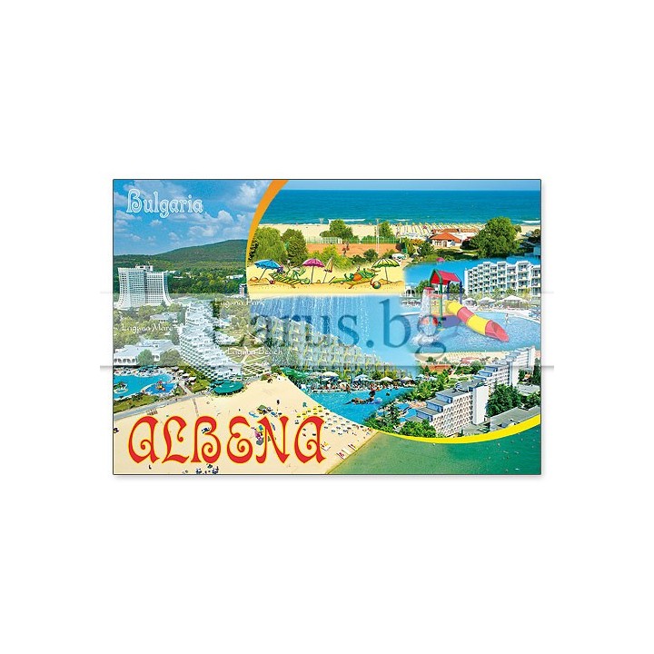 Пощенска картичка Албена 1-AL-0091