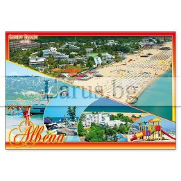 Пощенска картичка Албена 1-AL-0092