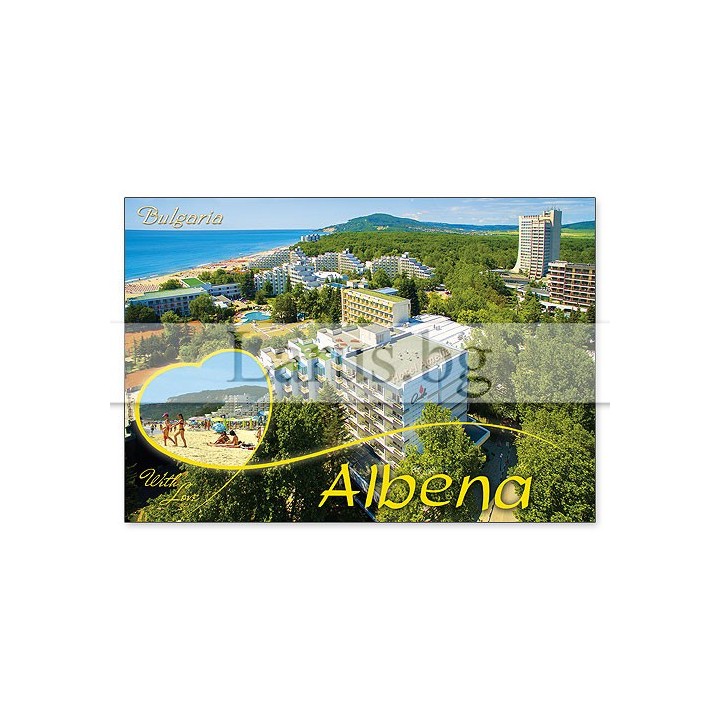 Пощенска картичка Албена 1-AL-0095