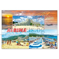 Пощенска картичка Албена 1-AL-0100