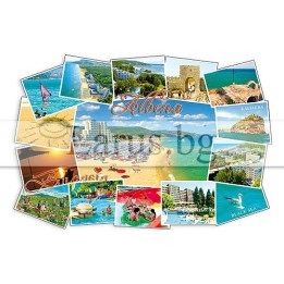 Пощенска картичка Албена 1-AL-0101