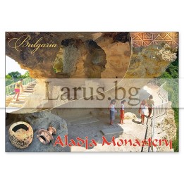 Пощенска картичка Аладжа манастир 1-AM-0002