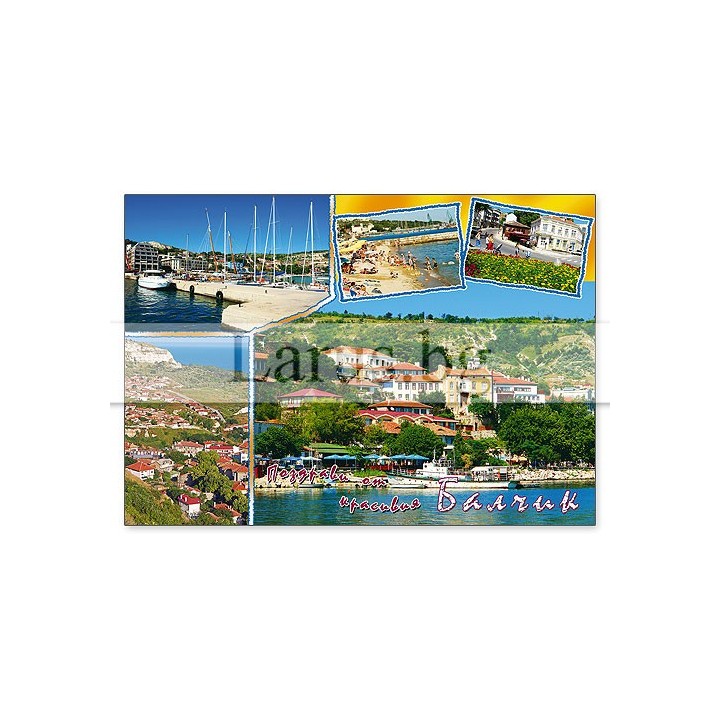 Пощенска картичка Балчик 1-BA-0002