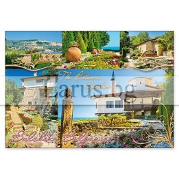 Пощенска картичка Балчик - Ботаническа градина | 1-BA-0010