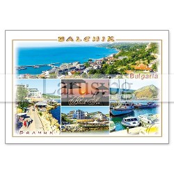 Пощенска картичка Балчик 1-BA-0013