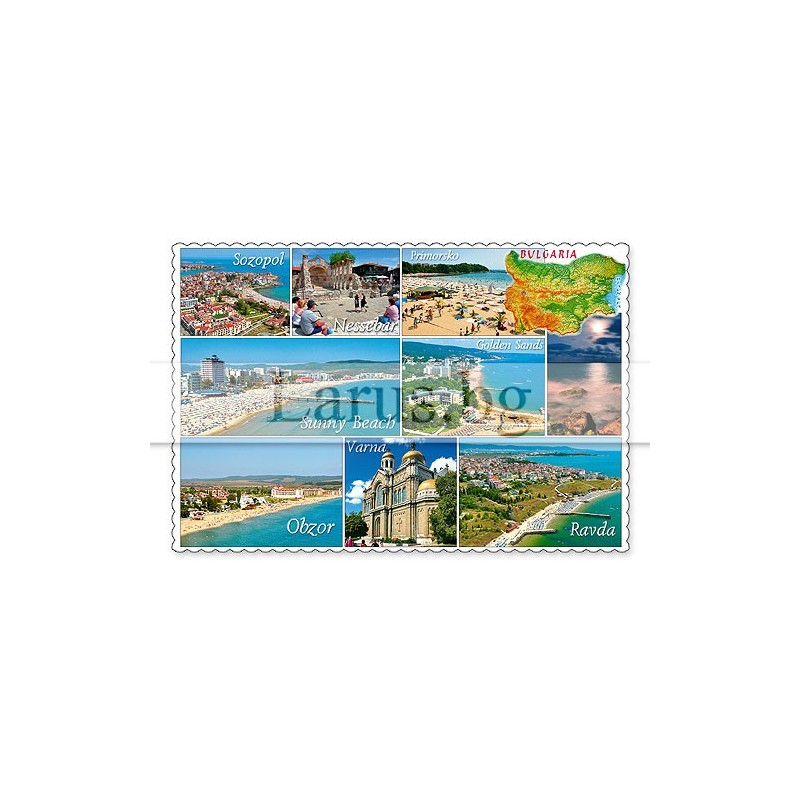 Пощенска картичка Българско черноморие BC 0026