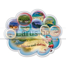 Пощенска картичка Българско черноморие 1-BC-0033