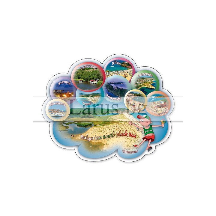 Пощенска картичка Българско черноморие 1-BC-0033