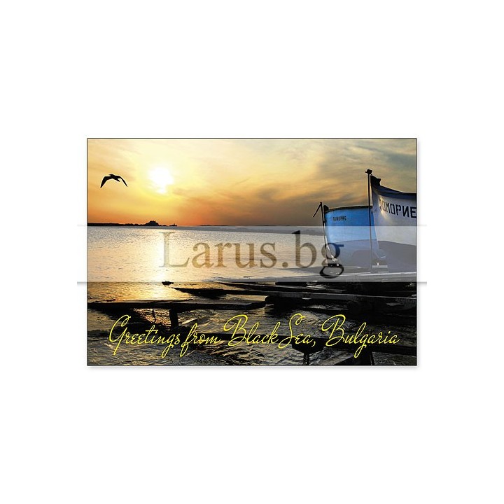 Пощенска картичка Поморие - Българско Черноморие