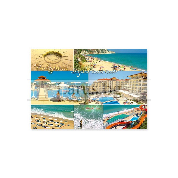 Пощенска картичка Бяла - Byala Beach Resort | Летни картички