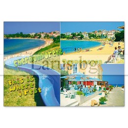 Пощенска картичка Черноморец 1-CH-0006