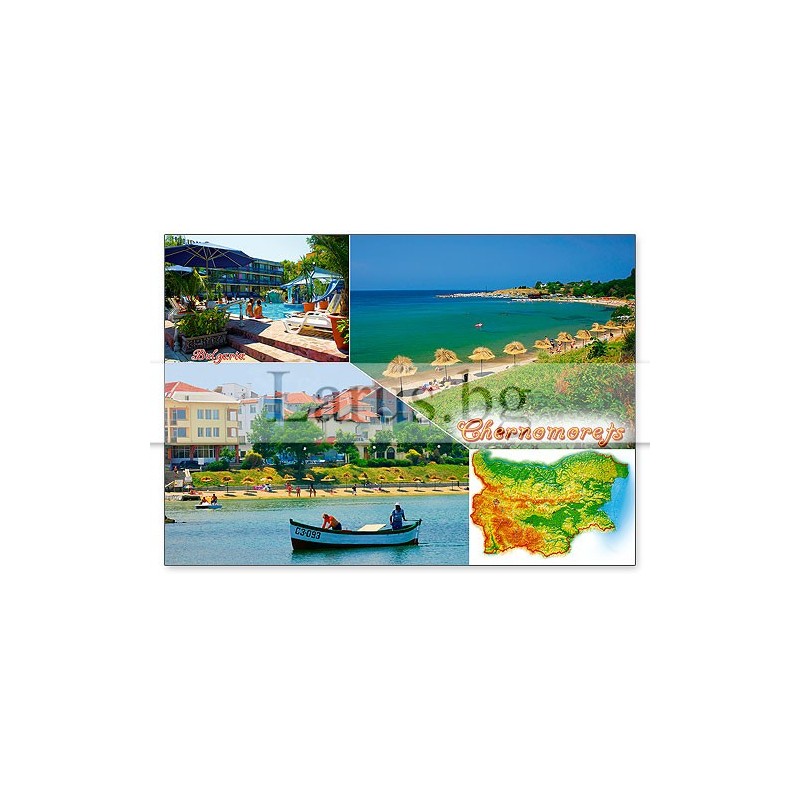 Пощенска картичка Черноморец 1-CH-0011
