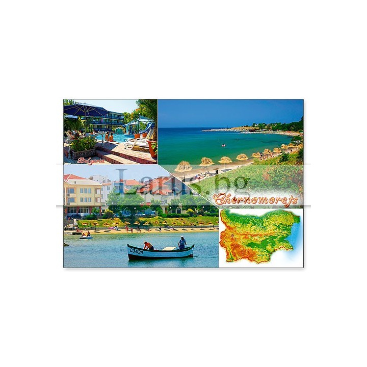 Пощенска картичка Черноморец 1-CH-0011