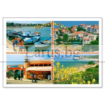 Пощенска картичка Черноморец 1-CH-0012