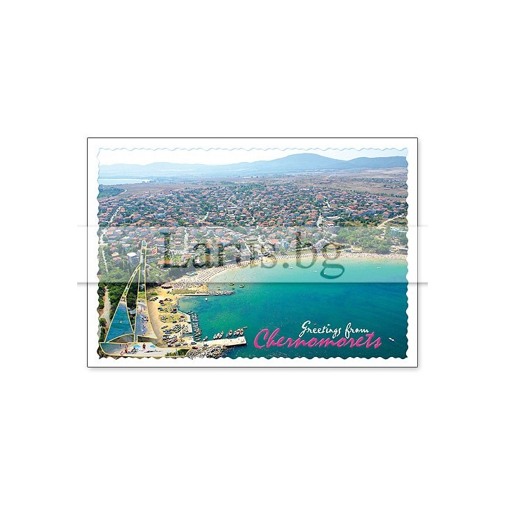 Пощенска картичка Черноморец 1-CH-0021
