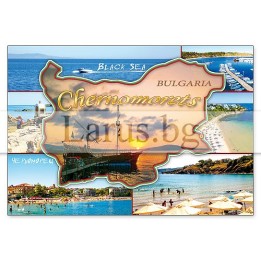 Пощенска картичка Черноморец 1-CH-0027