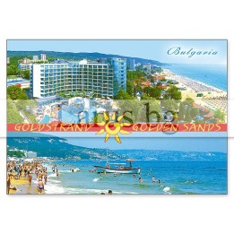 Пощенска картичка Златни Пясъци GS 0118