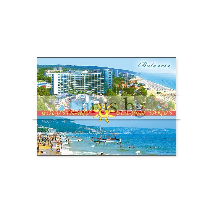 Пощенска картичка Златни Пясъци GS 0118