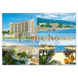 Пощенска картичка Златни Пясъци GS 0119