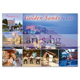 Пощенска картичка Златни Пясъци 1-GS-0137