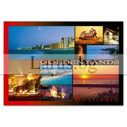 Пощенска картичка Златни Пясъци GS 0190