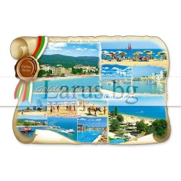 Пощенска картичка Златни пясъци - GS 0197