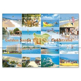 Пощенска картичка Златни Пясъци 1-GS-0203