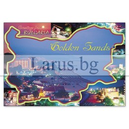 Пощенска картичка Златни Пясъци 1-GS-0204