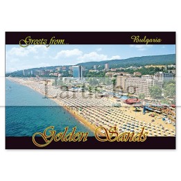 Пощенска картичка Златни Пясъци 1-GS-0205