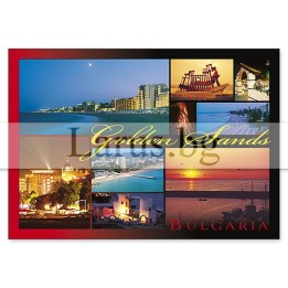 Пощенска картичка Златни Пясъци 1-GS-0207